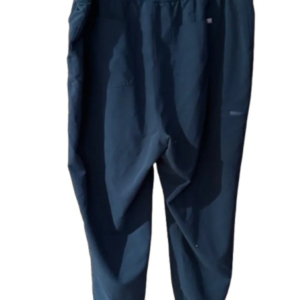 Figs Joggers Zamora  Dark teal with Bright Orange Drawstring 4XL